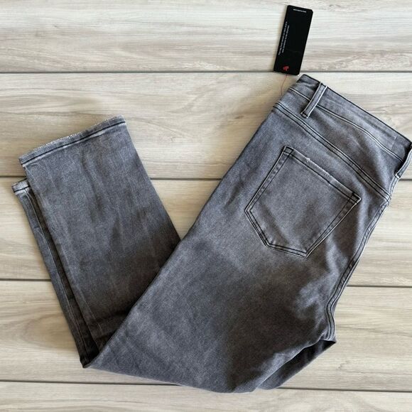 Vervet Jeanne High-Rise Stretch Slim Straight Jeans Grey 32 NWT Daily Look - Picture 5 of 7